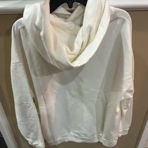 TKEES Cream Hoodie Front Pocket Size 1 thumbnail 3