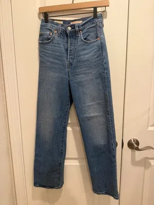 LEVI’S Ribcage Straight Ankle Jeans size‎ 24 High Rise thumbnail 4