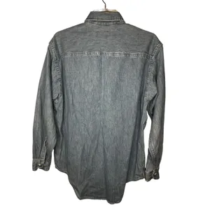 Vintage Crown Royal Embroidered Denim Shirt‎ thumbnail 5