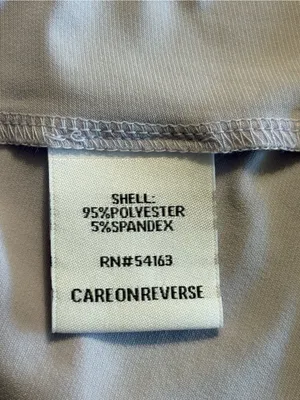Calvin Klein Lilac Puff Sleeve Short Sleeve Top NWT size Large thumbnail 12
