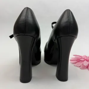 Demonia Dolly-50 Mary Jane Platform Heels Black Vegan Leather Goth Grunge Punk thumbnail 7