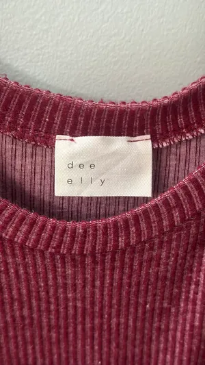 Dee Elly Midi Red Dress thumbnail 2