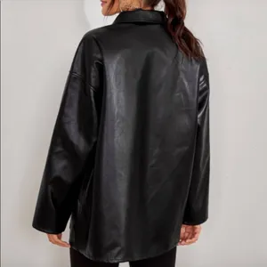 SheIn Faux Leather Jacket thumbnail 3