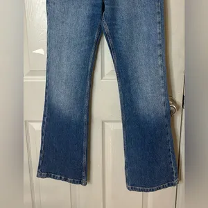 Bootcut ZARA Blue Mid Waist Flare Leg Jeans Women’s light wash Stretch NWT Sz 2 thumbnail 5