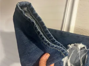 Levi’s Low Pro Straight leg Mid Rise Distressed knee jeans size 25 thumbnail 8