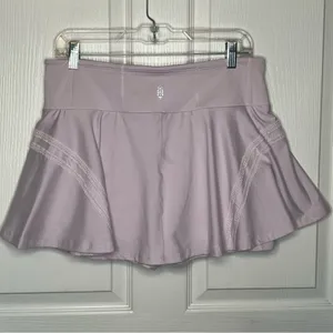 Free People Movement Pleats And Thank You Tennis Skort Sz XL Violet Frost thumbnail 8