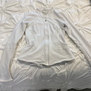 Lululemon Zip-Up White Jacket thumbnail 1