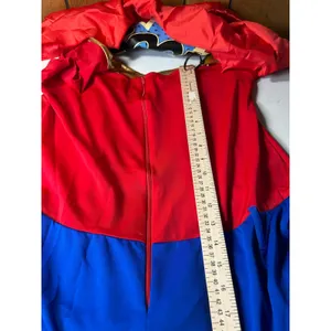 Leg Avenue Comic Book Girl Costume Plus Size 1X/2X Superhero 3 Piece Red Blue thumbnail 6