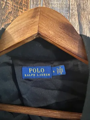Polo Vintage  Ralph Lauren Beaded Scroll Pattern Black Wool Blazer US 4 thumbnail 6