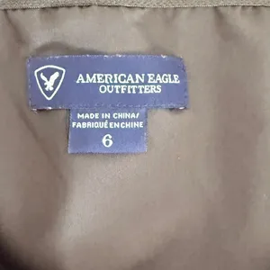 American‎ Eagle Outfitters Strapless Floral Mini Dress Purple Blue Size 6 thumbnail 8