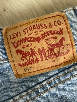 Levi’s 501 Original Denim Shorts W28 High Rise Cutoff Jean Shorts thumbnail 5