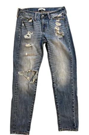 Abercrombie & Fitch Distressed Jeans Size 00 thumbnail 1