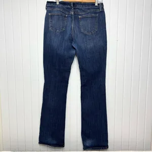 Old Navy Sweet Heart Women's‎ Dark Blue Straight leg Jeans size 10 thumbnail 3