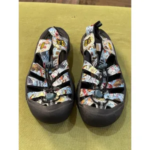 Keen Newport H2 Mens Sandals ACO COLLAGE Waterproof Shoes Size 38 IS 7.5 thumbnail 3