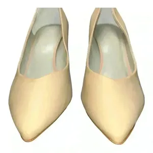 1.State Saffy Block Heel Pointy Toe Pump, Nude Leather, Womens Size 8.5 M / 39 thumbnail 7