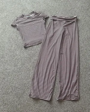 Ross striped tee set thumbnail 1