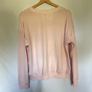 FRIENDS‎ the television series pink crewneck fleece sweater women's size medium thumbnail 7