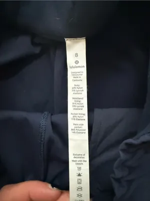 lululemon Keep Moving Pant - Size 8 - True Navy thumbnail 6