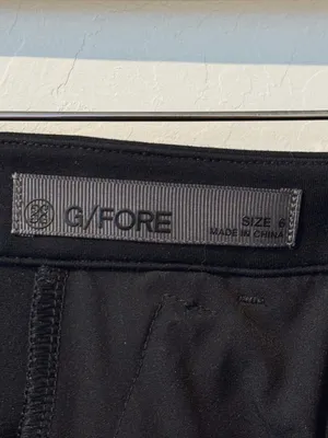 G Fore Double Knit Moto Pants Size 6 Black Stretch Golf‎ Slacks Sporty Classic thumbnail 6