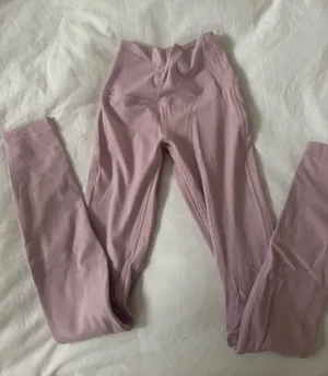 Light Pink Lululemon Leggings Align 28" thumbnail 1