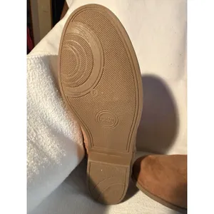 Wonder Nation Chelsea Ankle Boots Brown Faux Suede Zip Flexible Outsole 6 thumbnail 4