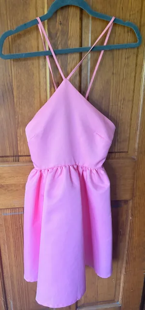 Pink mini dress thumbnail 1