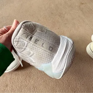 Puma Women's Cream and White Sneakers thumbnail 6