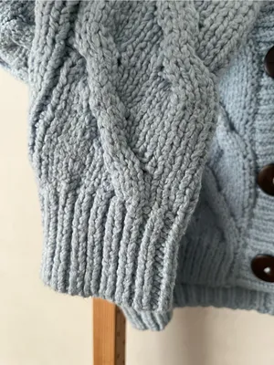 Free People Bonfire Cable Knit cardigan thumbnail 4