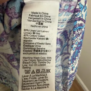 J.Crew Smocked Back-Cutout Paisley Maxi Dress Blue Purple Women Size M thumbnail 5
