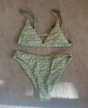 Aurelle Swim green Bikini thumbnail 2