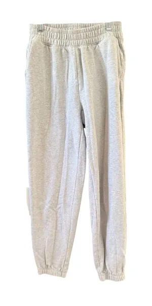 American Eagle Womens XS‎ Grey Heather Fleece Lined Jogger Sweatpants Relaxed thumbnail 1