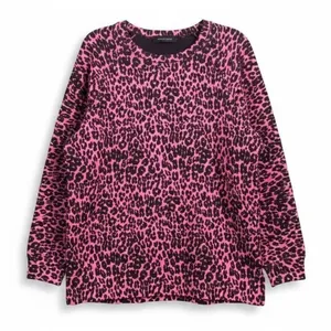 Marc‎ Jacobs Leopard Sweater Pink Small thumbnail 1