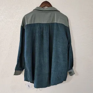 143 Story Hunter Contrast Corduroy Oversized Jacket Shacket Size Small thumbnail 5