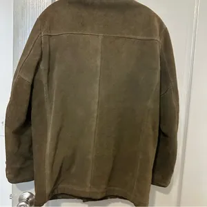 Women Brown Shearling Jacket Oakbrook Sportswear thumbnail 5