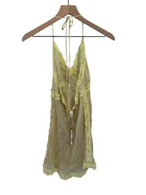 NWT Skims romance lace slip dress Silk XS Sage ( SOLD OUT) Rare thumbnail 5
