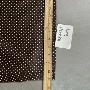 DFA New York Size 14 Dark Brown Polka Dot High Waisted Bermuda Shorts Preppy thumbnail 12