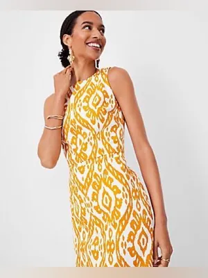 NWT Ann Taylor Sleeveless Midi Dress Size 2 thumbnail 2