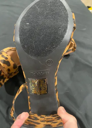 cheetah heels Multi Size 10 thumbnail 4