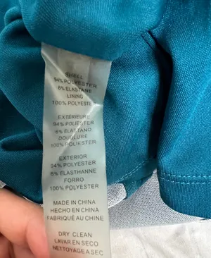 Vince Camuto Teal Sleeveless Midi Sheath Dress thumbnail 6
