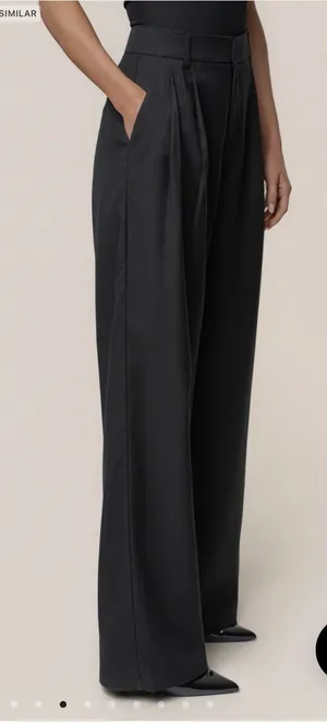 J Lux Label Black Refined Moments Trouser size small 27" x 31" thumbnail 1