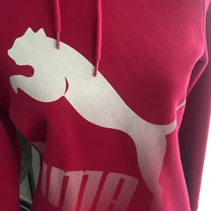 Puma women’s hot pink hoodie thumbnail 2