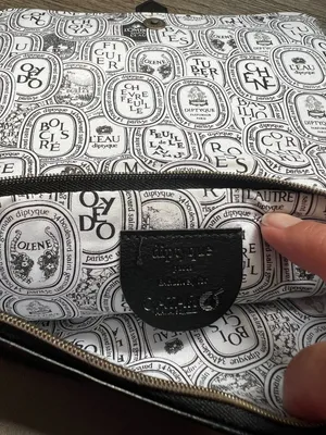 Diptyque small clutch/wallet Black thumbnail 5