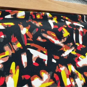 Aerie Offline Goals High‎ Waisted Black Multicolor Abstract Leggings Size S thumbnail 11