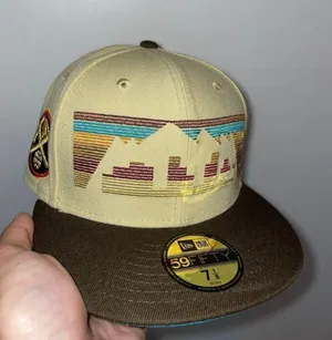 Myfitteds Denver Nuggets UNO 70s inspired size 7 1/8 brand new very rare thumbnail 1