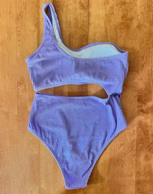 Shein Cutout One Piece Swimsuit thumbnail 2