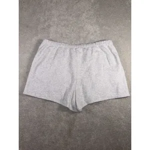 SKIMS Gray Fleece Sweat Shorts Women's xl Relaxed Fit Drawstring Pockets thumbnail 3