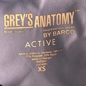 Greys‎ Anatomy Scrub Pants Blue XS thumbnail 6