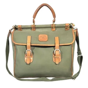 Vintage BURBERRY Messenger Laptop Bag With Adjustable Crossbody Shoulder Strap thumbnail 1