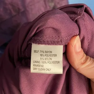 London Times Midi Purple Iridescent Dress sz‎ 14 thumbnail 4