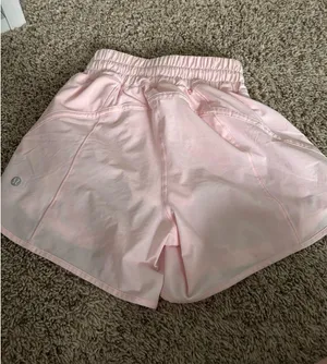 Pink Lululemon Shorts Speed Up 4" thumbnail 2